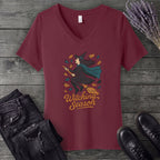 Witching Season V-Neck T-Shirt