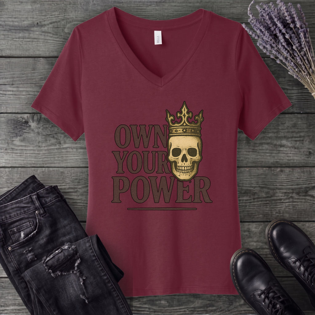 Own Your Power V-Neck T-Shirt