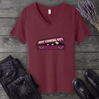Not Coming Out V-Neck T-Shirt