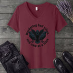 murdering bad vibes V-Neck T-Shirt