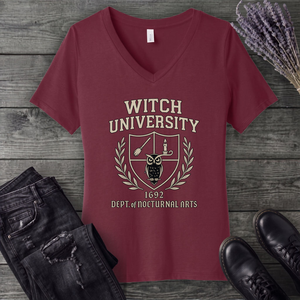Witch University V-Neck T-Shirt