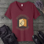 Escaping Reality One Page At A Time V-Neck T-Shirt