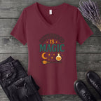 Sisterhood Is Magic V-Neck T-Shirt