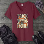 Trick-Or-Tequila V-Neck T-Shirt