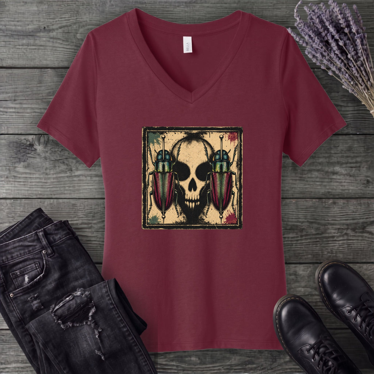 Morbid Curiosities V-Neck T-Shirt