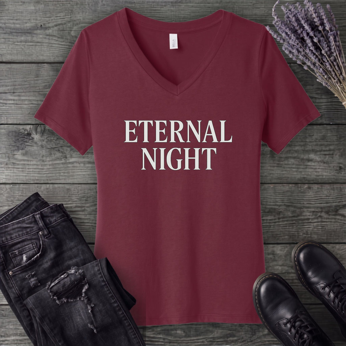 Eternal Night V-Neck T-Shirt