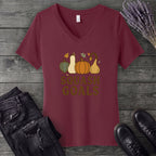 Squash Goals V-Neck T-Shirt