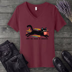 Off To Ruin A Séance V-Neck T-Shirt