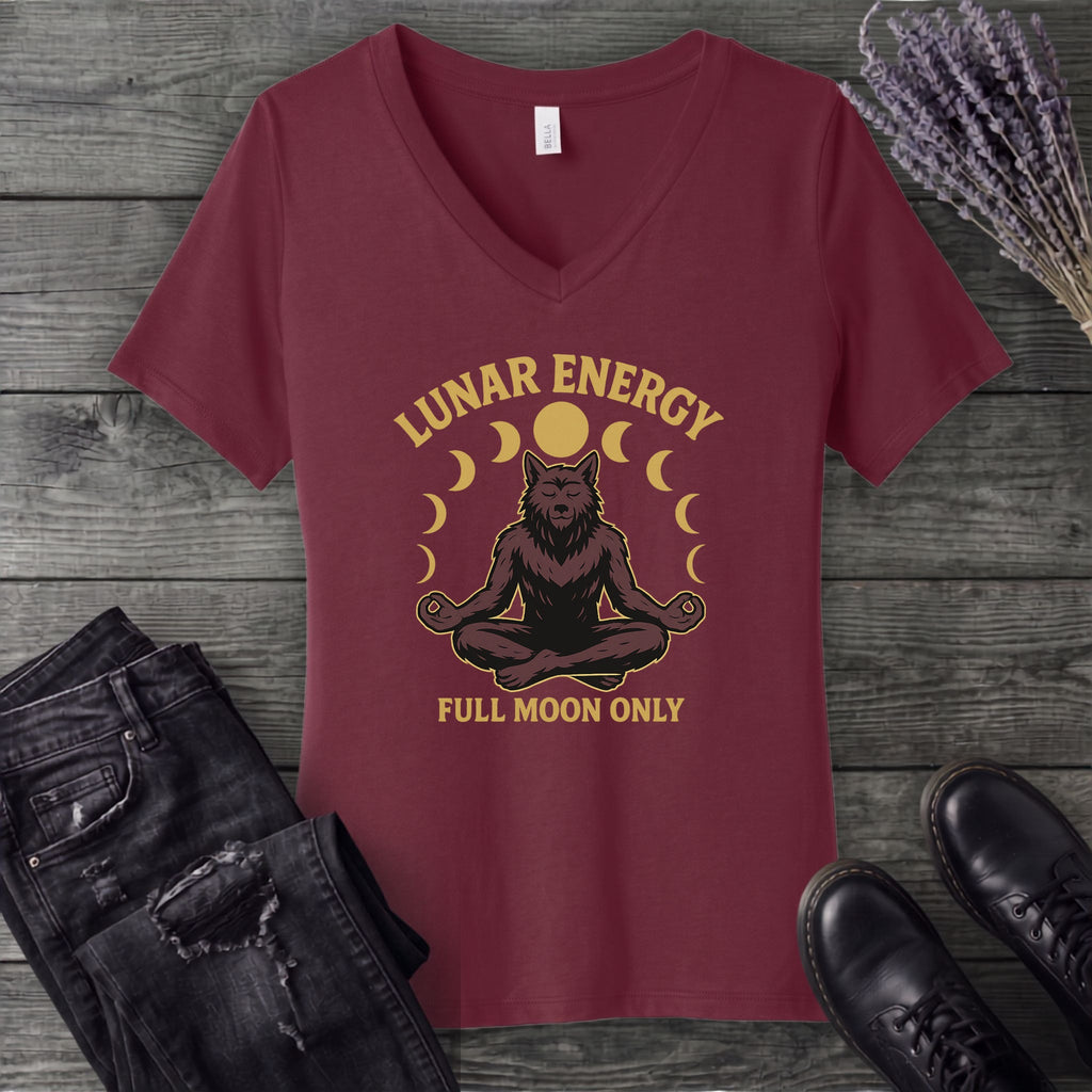 Lunar Energy V-Neck T-Shirt