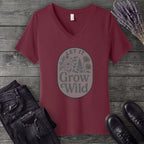 Let It Grow Wild V-Neck T-Shirt