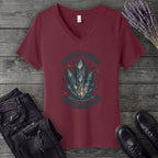 Crystal Visions Cosmic Ambitions V-Neck T-Shirt