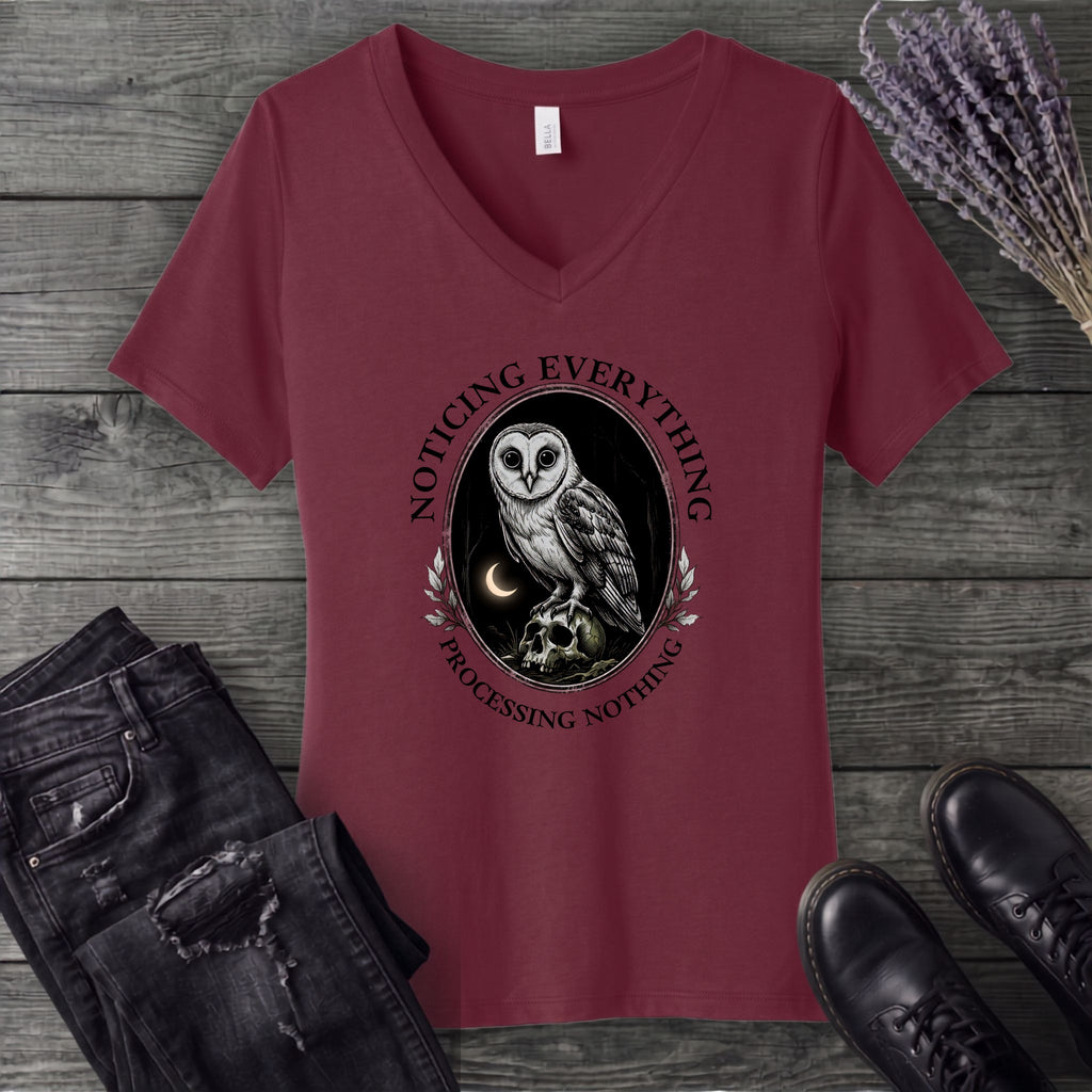 Noticing Everything V-Neck T-Shirt