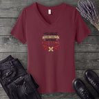 Food Coma V-Neck T-Shirt