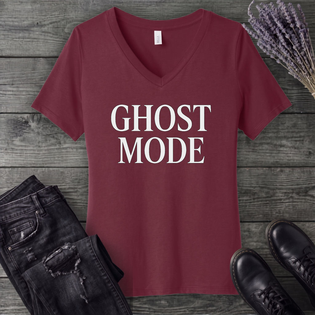 Ghost Mode V-Neck T-Shirt