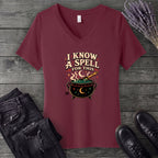 I know A Spell V-Neck T-Shirt