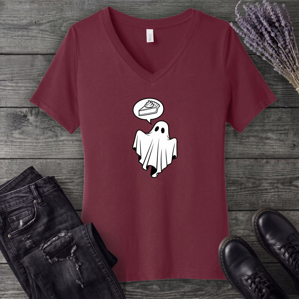 Ghost Pie Dream V-Neck T-Shirt