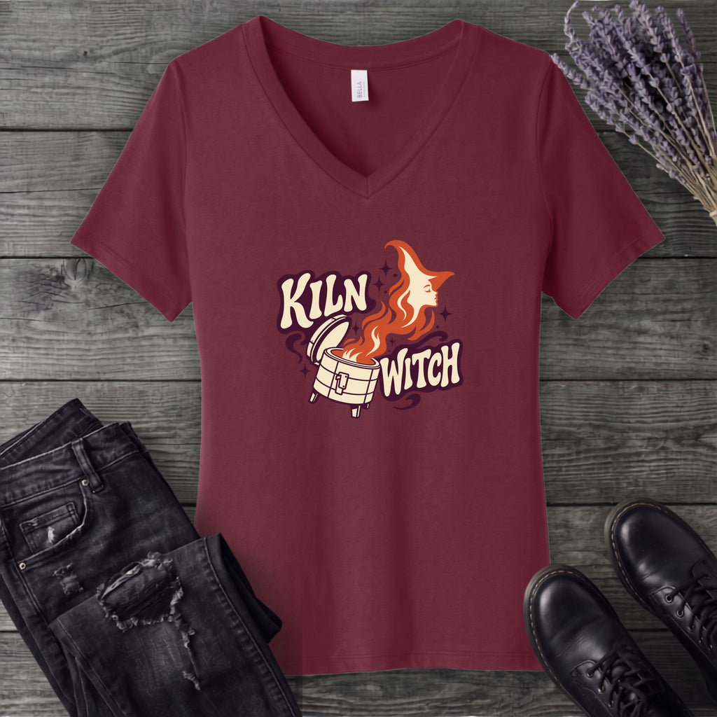 Kiln Witch V-Neck T-Shirt