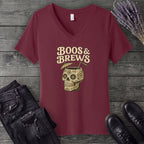 Boos & Brews V-Neck T-Shirt