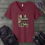 A Little Undead Today V-Neck T-Shirt