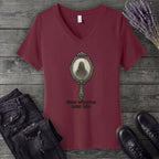 Some Reflections Never Fade V-Neck T-Shirt