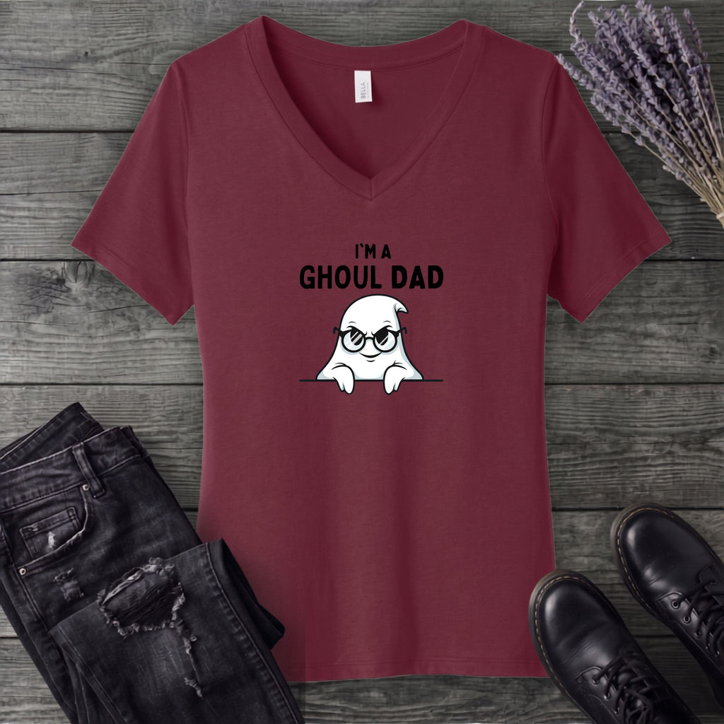 Ghoul Dad V-Neck T-Shirt