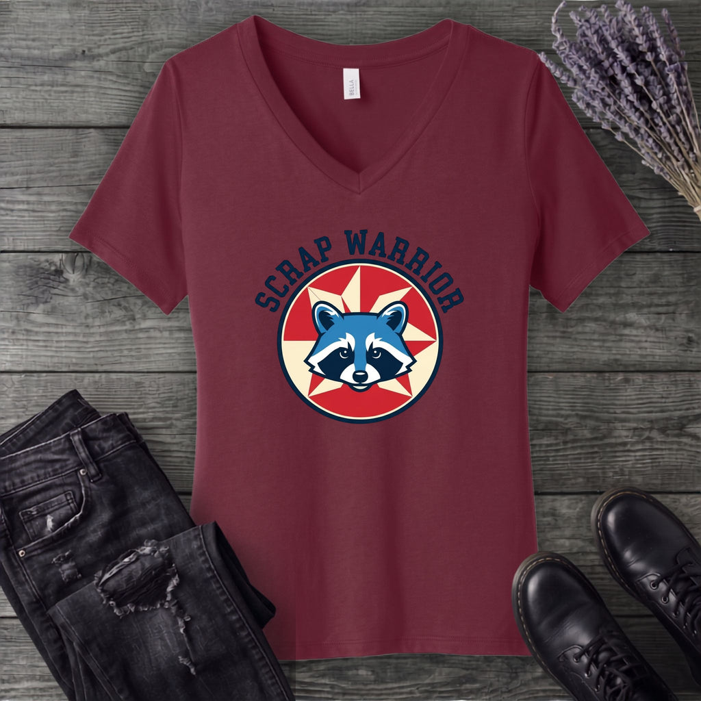 Scrap Warrior V-Neck T-Shirt