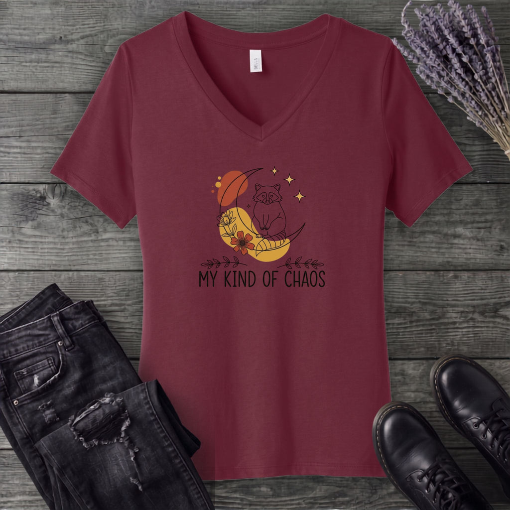 My Kind Of Chaos V-Neck T-Shirt