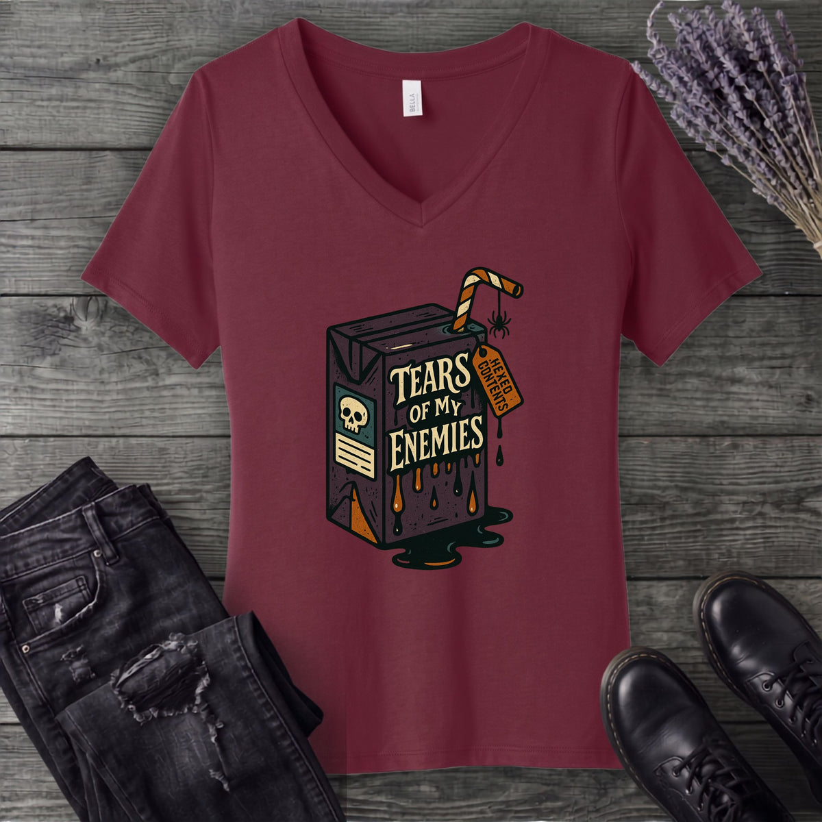 Tears Of My Enimies V-Neck T-Shirt