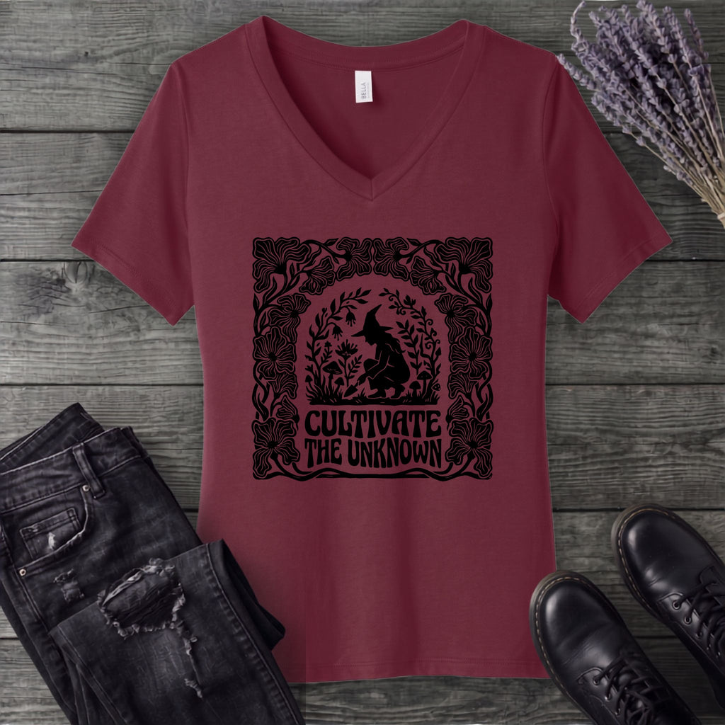 Cultivate The Unknown V-Neck T-Shirt