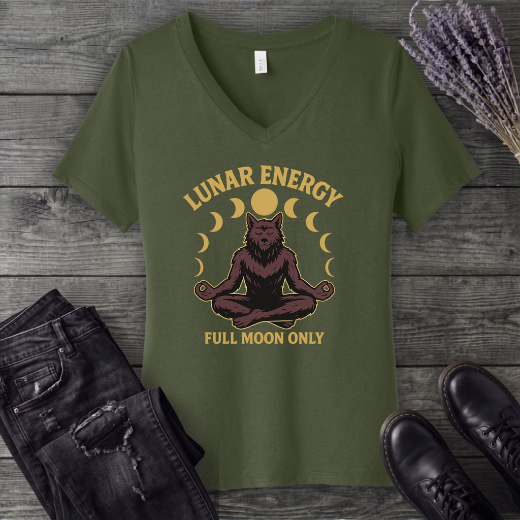Lunar Energy V-Neck T-Shirt