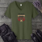 Food Coma V-Neck T-Shirt