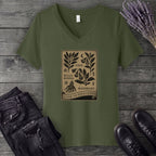 Nature Is The Witchs Power V-Neck T-Shirt