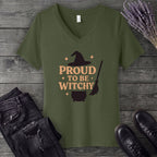 Proud To Be Witchy V-Neck T-Shirt