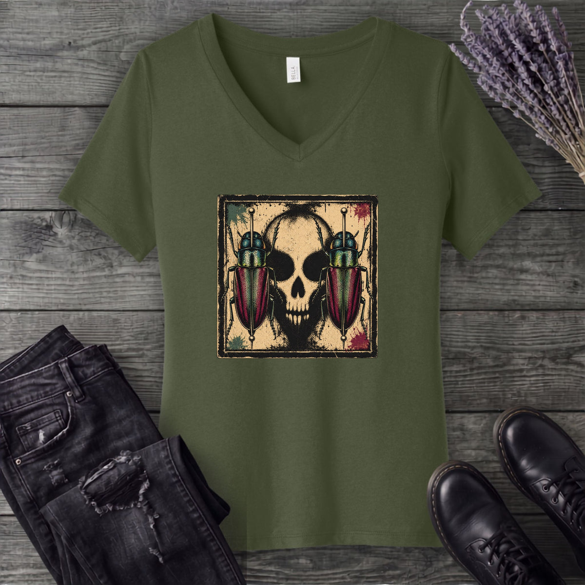 Morbid Curiosities V-Neck T-Shirt
