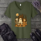 Trick Or Treaters V-Neck T-Shirt
