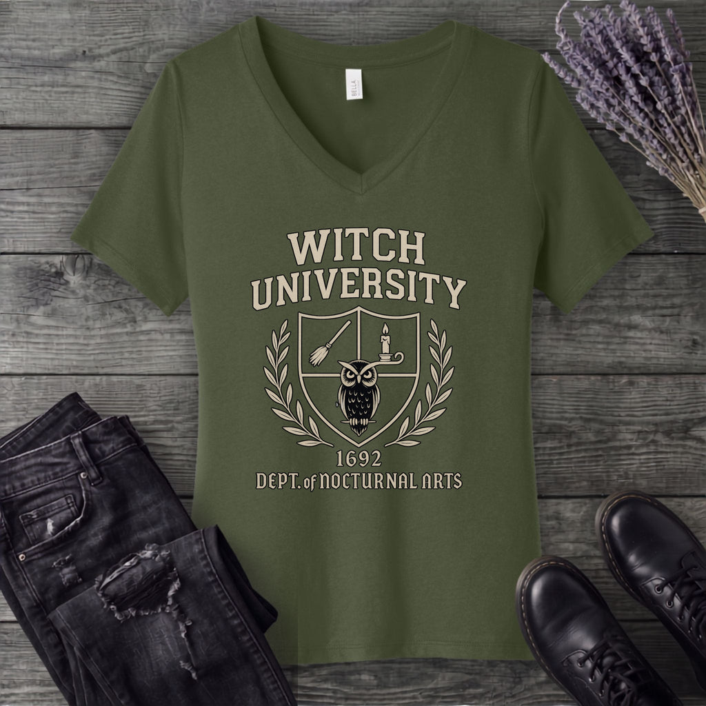 Witch University V-Neck T-Shirt