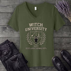 Witch University V-Neck T-Shirt
