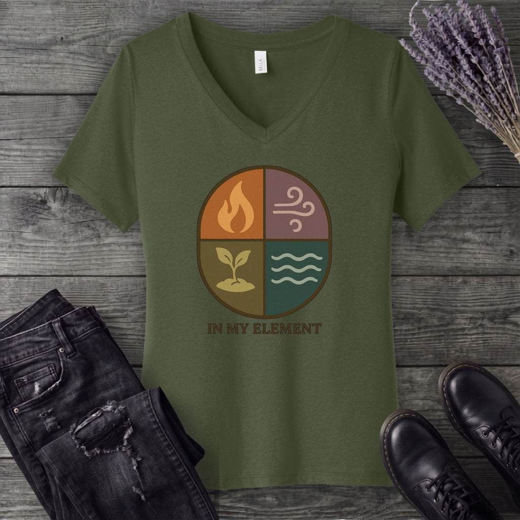 In My Element V-Neck T-Shirt
