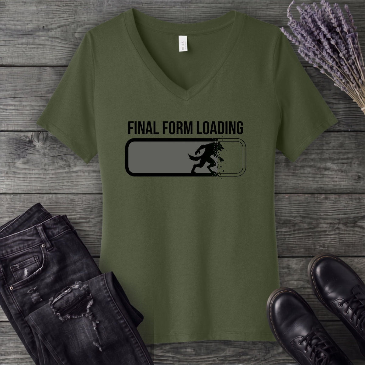 Final Form Loading V-Neck T-Shirt