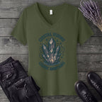 Crystal Visions Cosmic Ambitions V-Neck T-Shirt