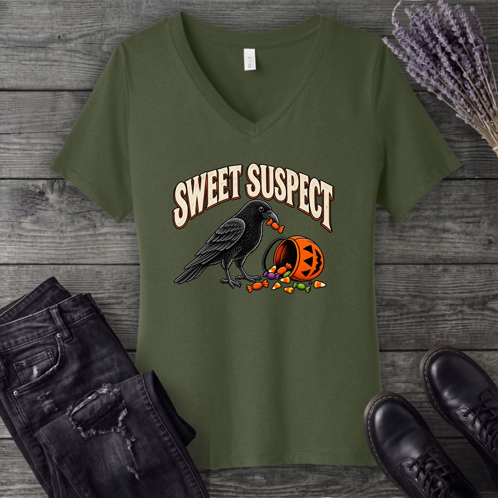 Sweet Suspect V-Neck T-Shirt