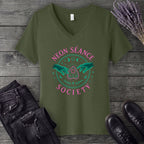 Neon Seance Society V-Neck T-Shirt