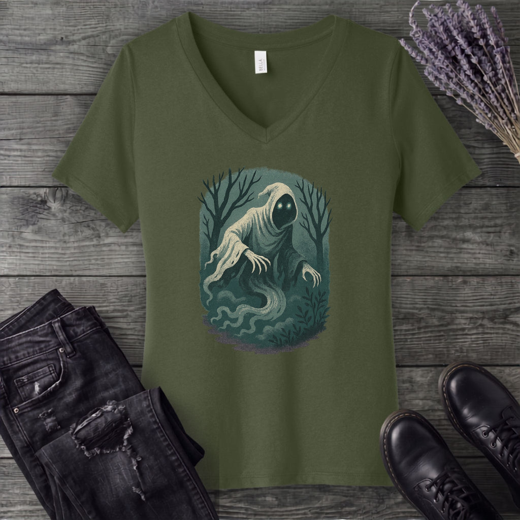 Woodland Spirits Wraith V-Neck T-Shirt