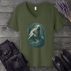 Woodland Spirits Wraith V-Neck T-Shirt