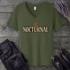 Nocturnal Moon V-Neck T-Shirt