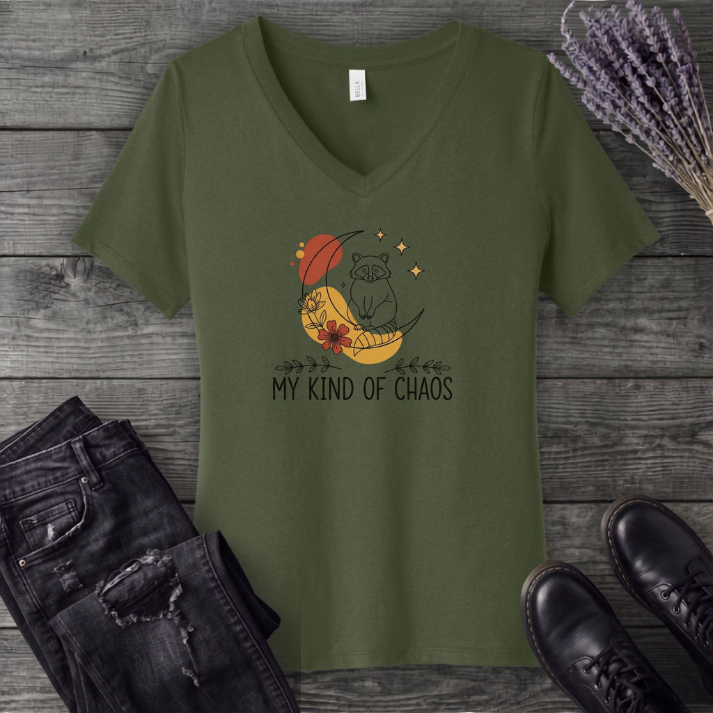 My Kind Of Chaos V-Neck T-Shirt