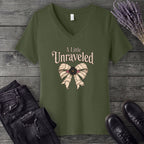 A Little Unraveled V-Neck T-Shirt