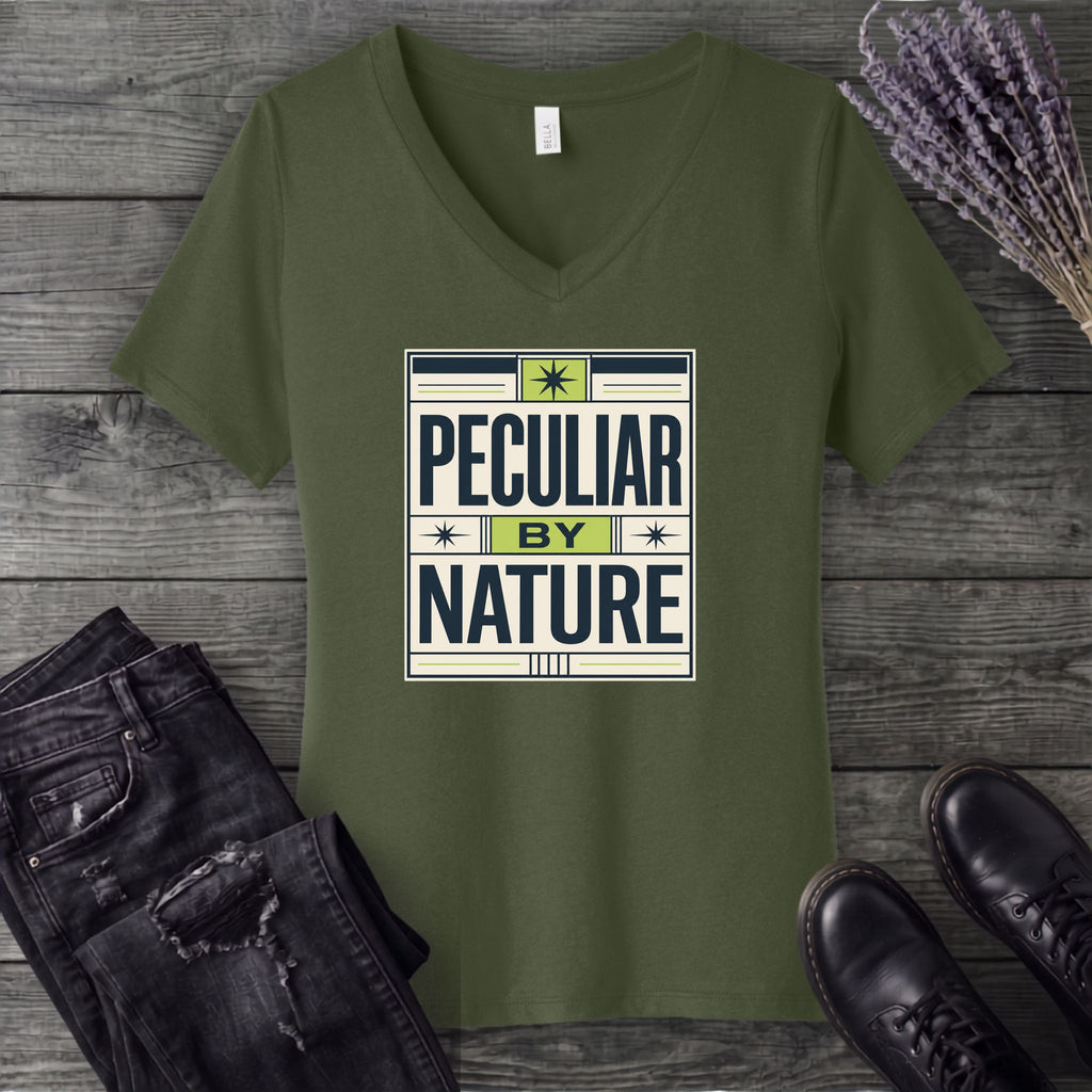 Peculiar By Nature V-Neck T-Shirt