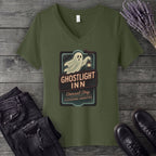 Ghostlight Inn V-Neck T-Shirt