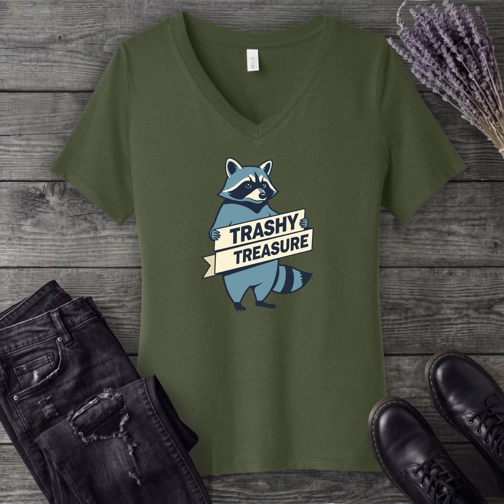 Trashy Treasure V-Neck T-Shirt